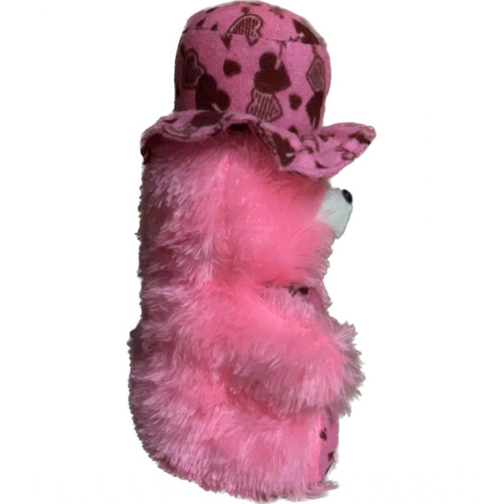 Generic Cap Teddy bear (Pink)