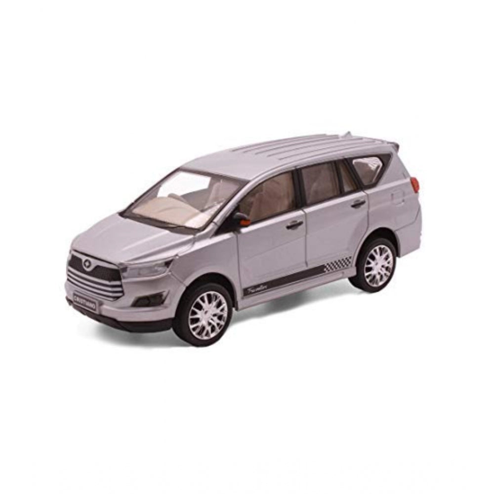 Generic Plastic Innova Crysta Pull Back Car (Sliver)