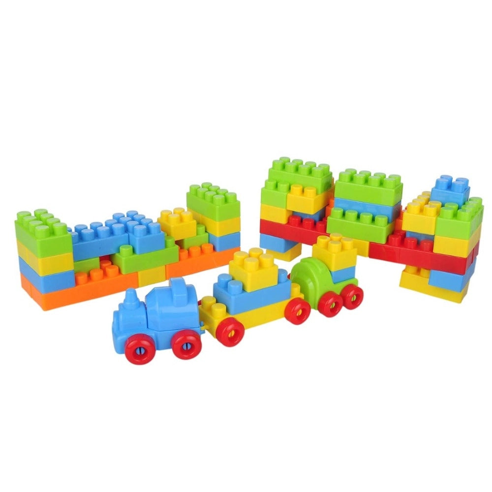 53_Pcs Set Building Blocks | Plastic | Educational Toys | 3+ Years