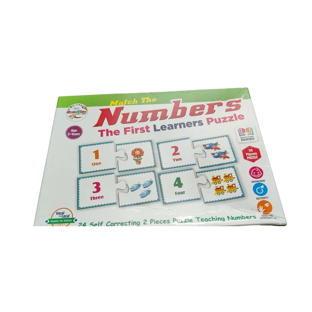 Number Puzzle |   Cardboard  |   Educational Toys| 3+ Years