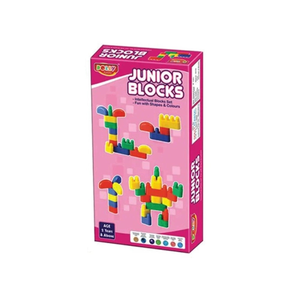 Junior Blocks | ‎Plastic | Educational Toys | 3+ Years