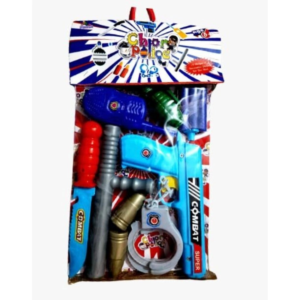 8_Pcs Set Chor Police | Plastic | Toys | 5+ Years