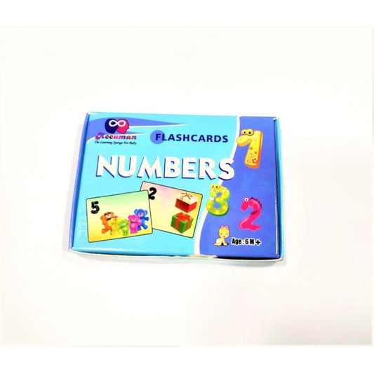 Flash Card-Number | Plastic | Educational Toys | 6+ Months